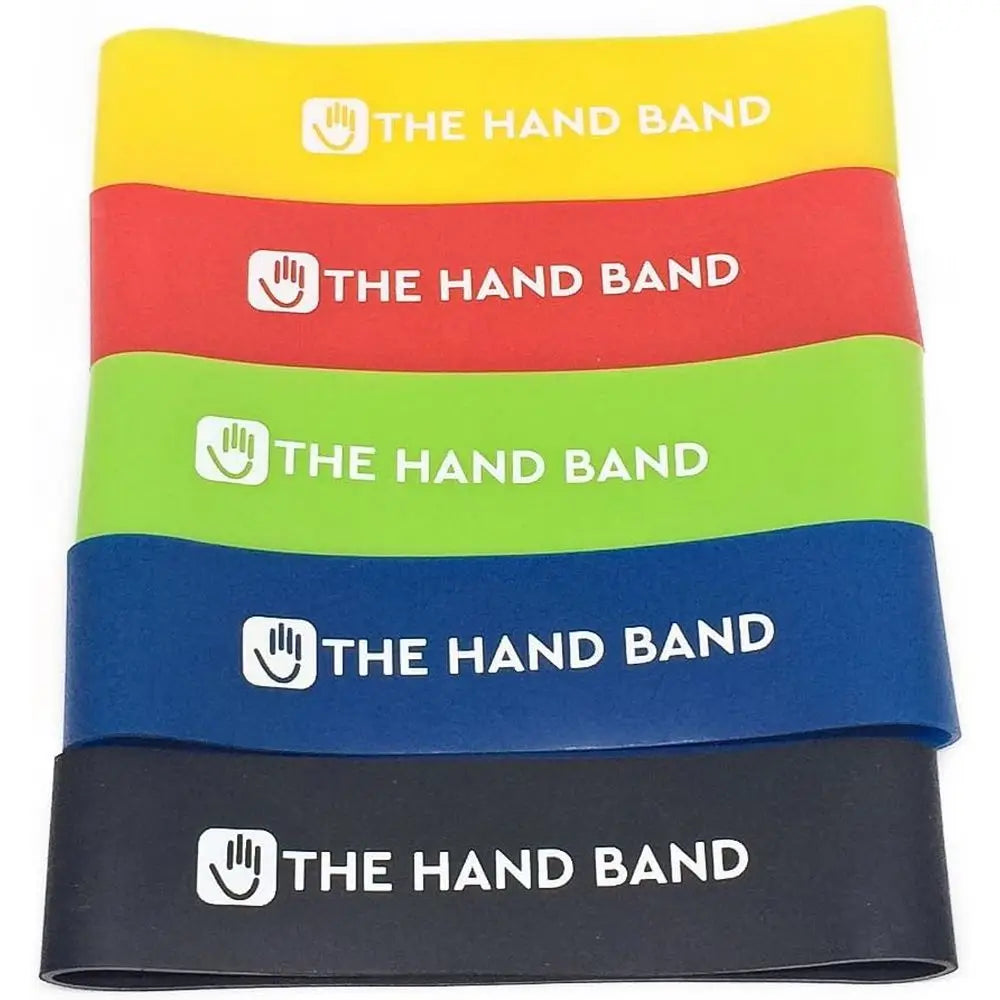 Finger Resistance Bands for Hand and Forearm Strength Training and Rehabilitation
