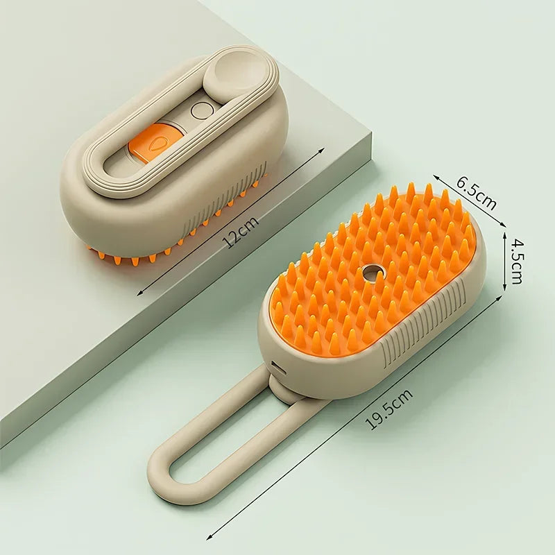 3 In 1 Electric Cat Hair Brush For Professional Grooming