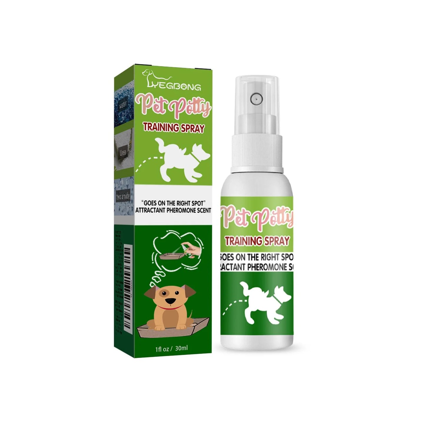 Yegbong Pet Toilet Training Spray for Dogs and Cats