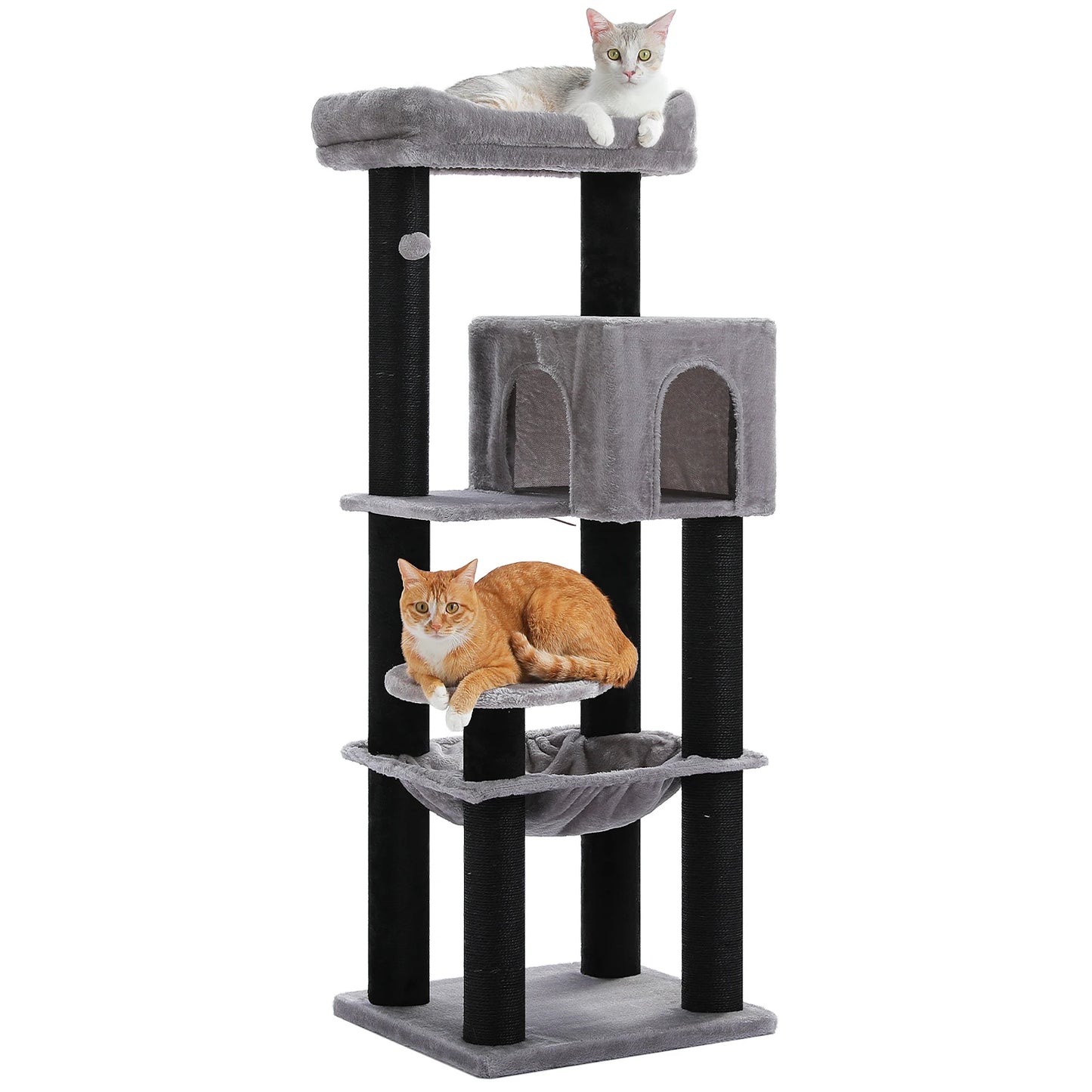 PAWZ Road Cat Tree With Thick Scratching Posts And Condo
