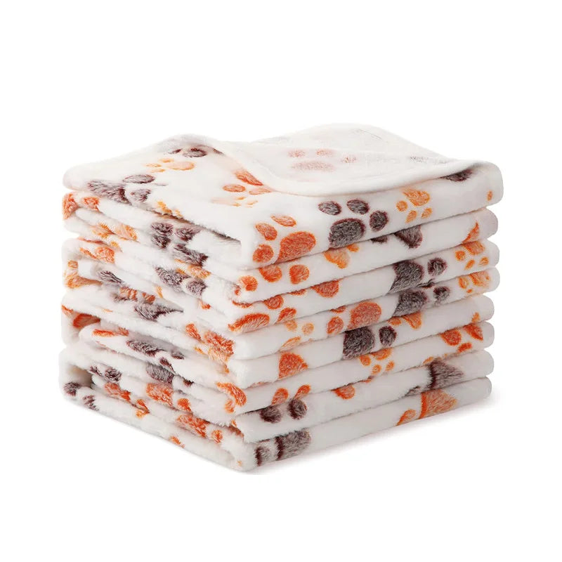 Soft Fluffy Travel Pet Blanket Mat For Dogs And Cats