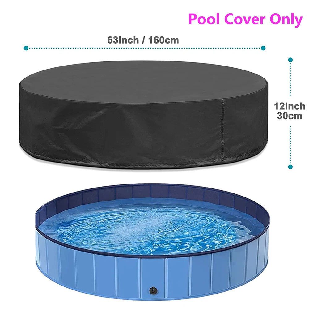 PETRAVEL Foldable Dog Pool Portable Bath Tub
