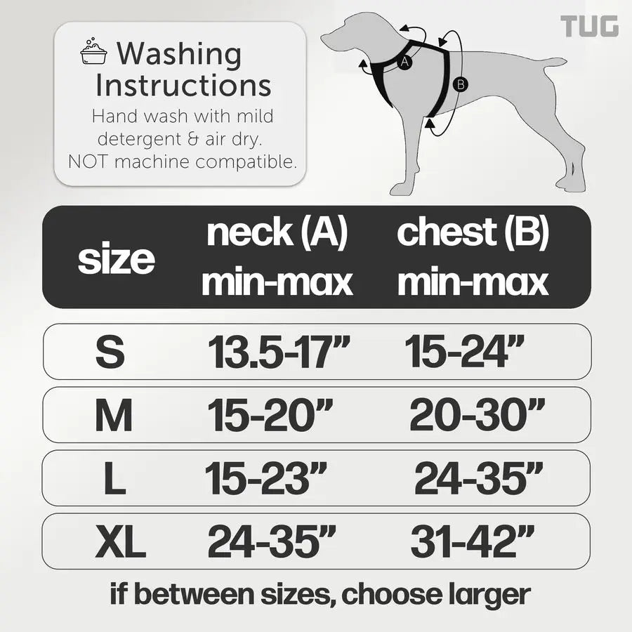 Grab Dog Harness With Integrated Traffic Leash For Quick Control