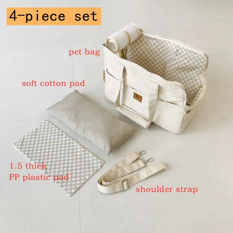 Portable Cat Shoulder Bag Dog Carrier Nonslip Safe Travel