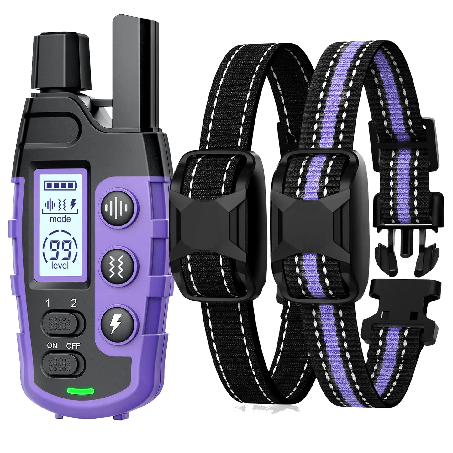 WXRPET 3300Ft Electric Dog Training Collar With Remote Waterproof