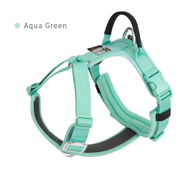 Small Combination Pet Harness No Pull Reflective Dog Vest Adjustable