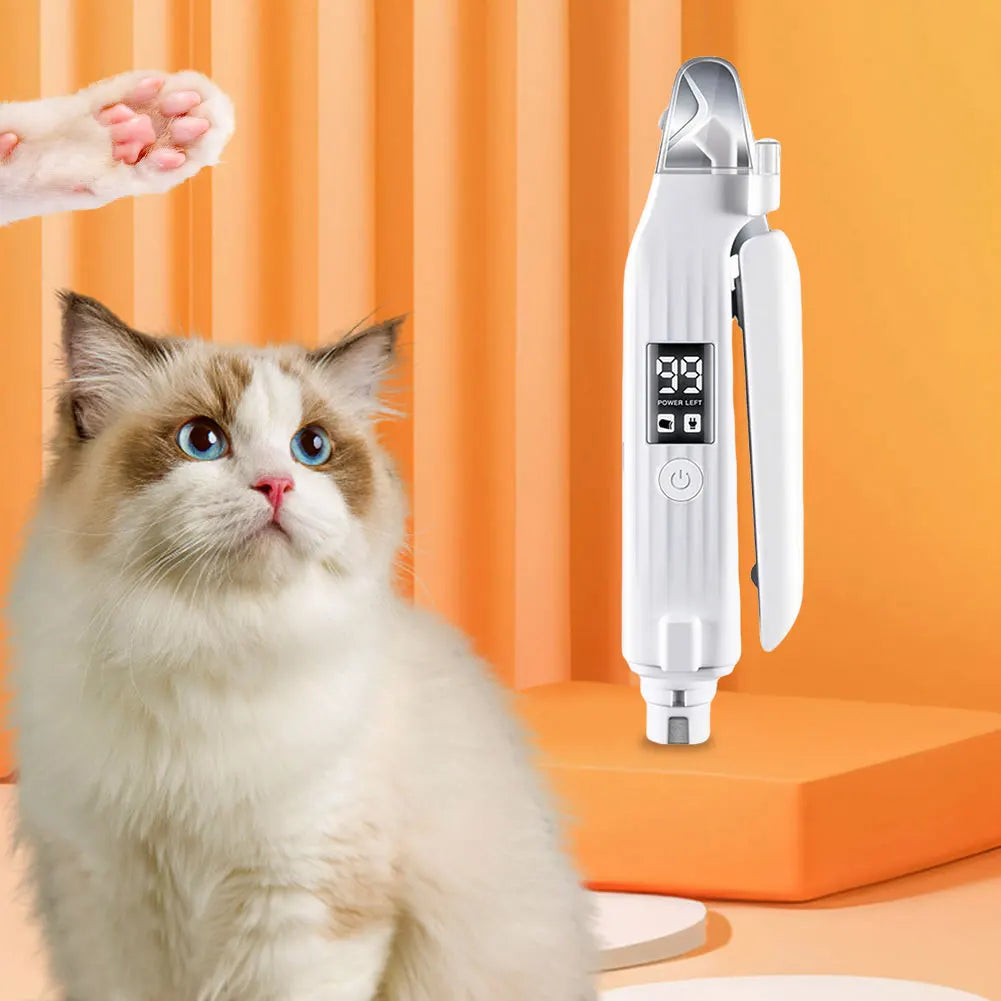 APWIKOGER 2-In-1 Electric Dog Nail Grinder And Clipper