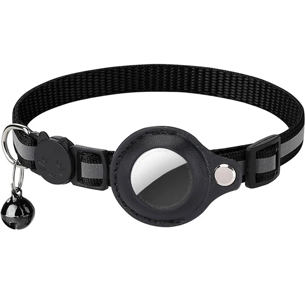 ALLOYSEED AirTag Cat Collar Reflective Safety Buckle Kitten Collar
