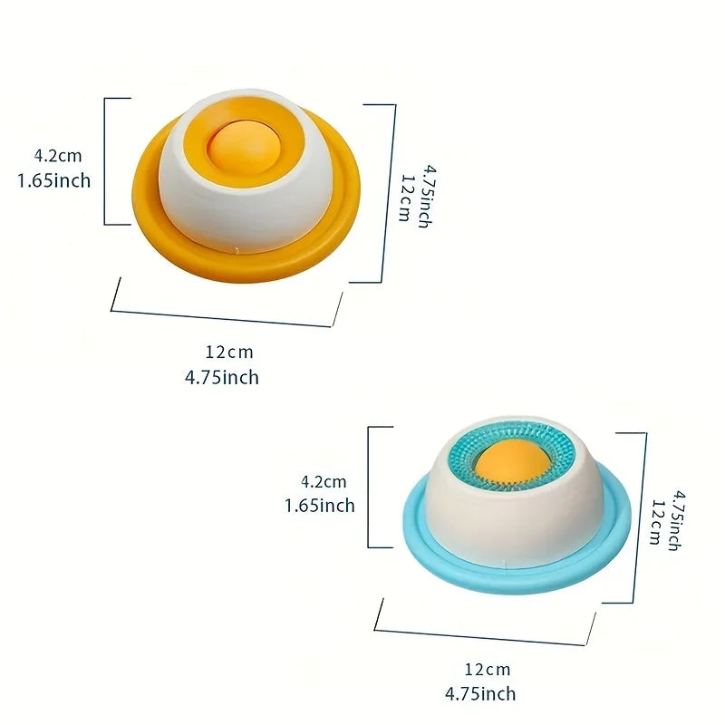 Lick Toys For Pets Interactive Cat Toys Slow Feeder Food Dispenser For Puppy Training Enrichment Cat Feeding Crate Accessory