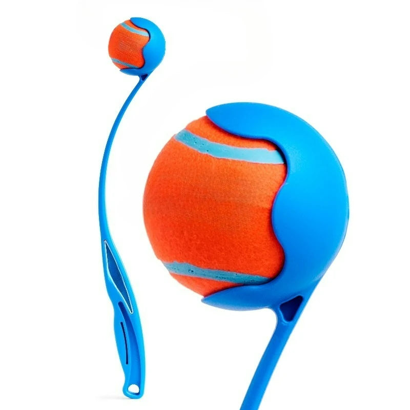 Classic 26M Dog Ball Launcher Fetch Toy For Dogs, 26" Handle, Compatible With Medium 2.5" Ball (Included), For Breeds 20 to 60 lb, Assorted