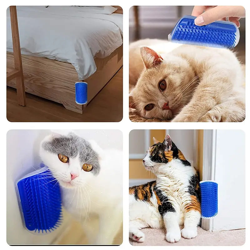 Cat Scratcher Massage Comb for Grooming and Hair Removal