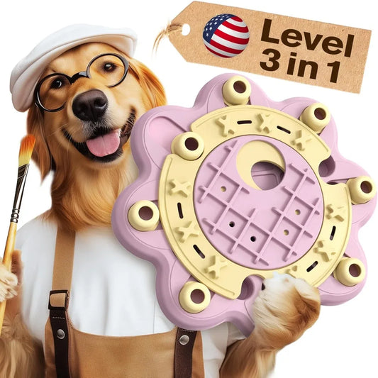 KADTC Dog Puzzle Toys 3 In 1 CognitionBoost Mind Treat