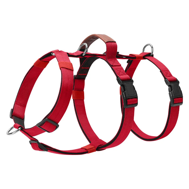NONECN Escape Proof Nylon Dog Harness With Handle No Pull