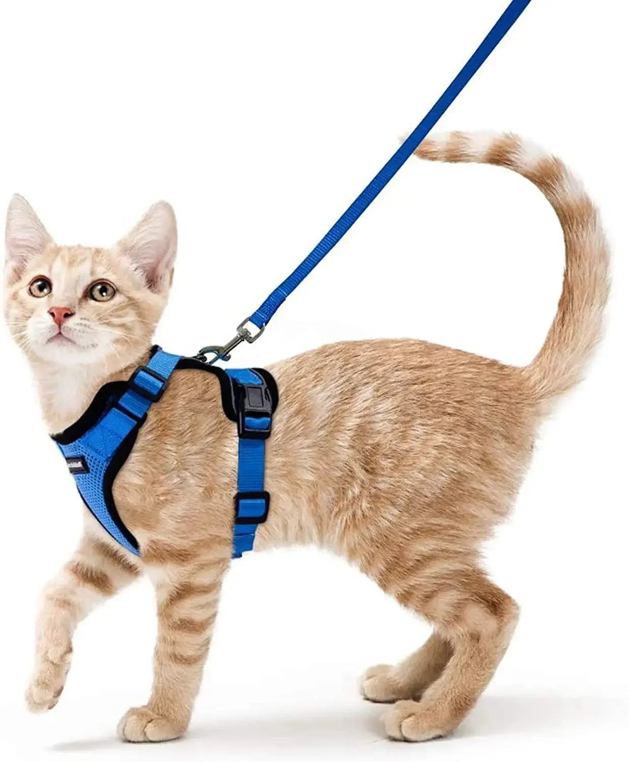 ATUBAN Cat Harness And Leash For Walking Reflective Escape Proof