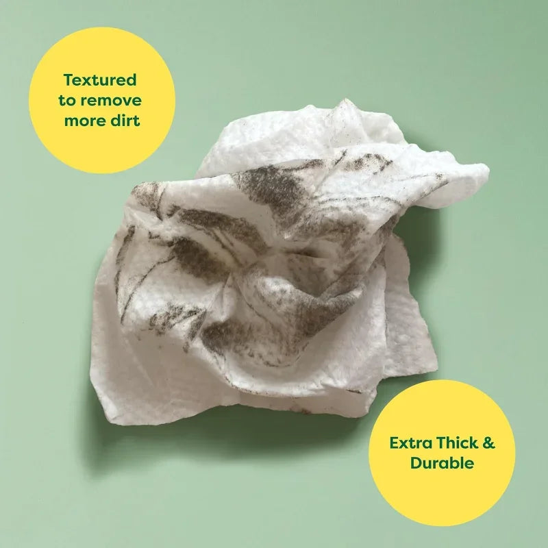Pet Wipes for Dogs and Cats Hypoallergenic Unscented 100 Count