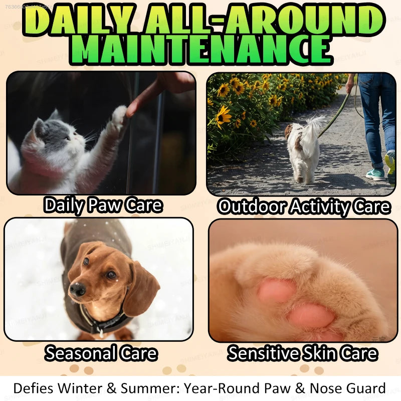 Dog And Cat Paw Nose Balm For Moisturizing And Protection