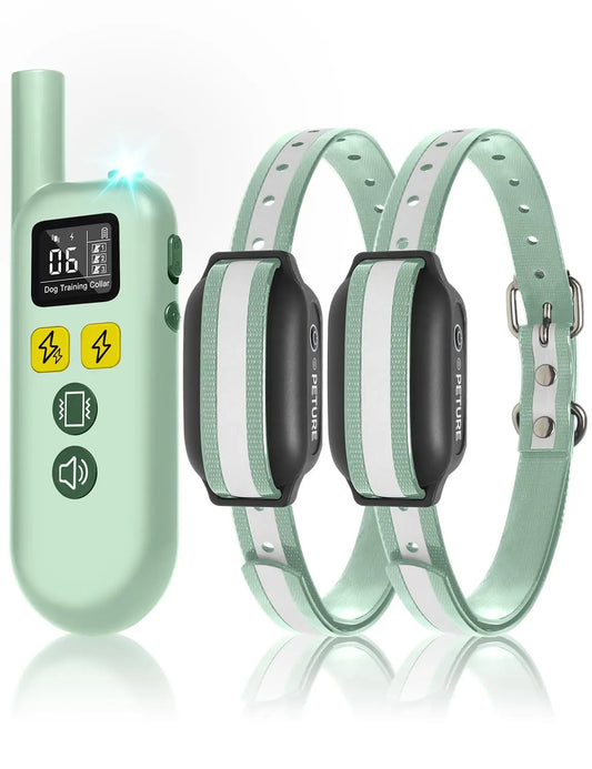 IPX7 Waterproof Dog Training Collar With Remote Shock Modes