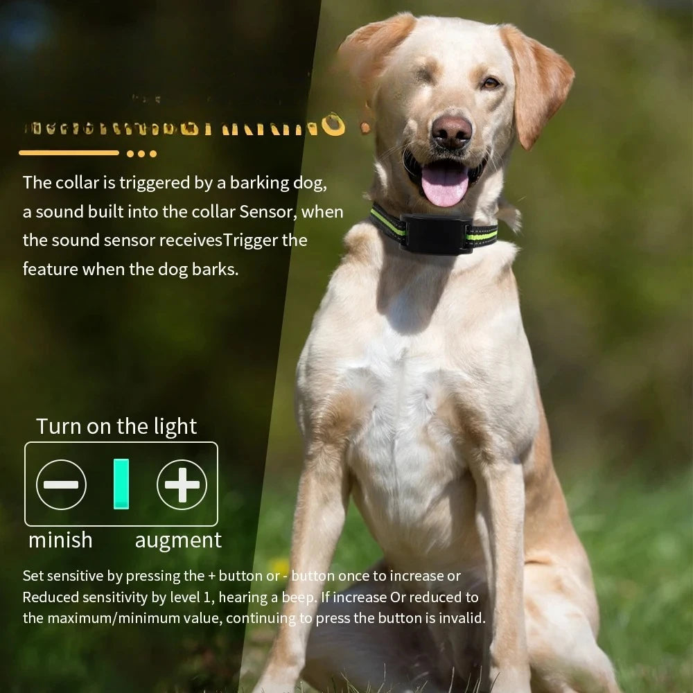 Dog Training Collar Anti Bark USB Rechargeable Beep Trainer
