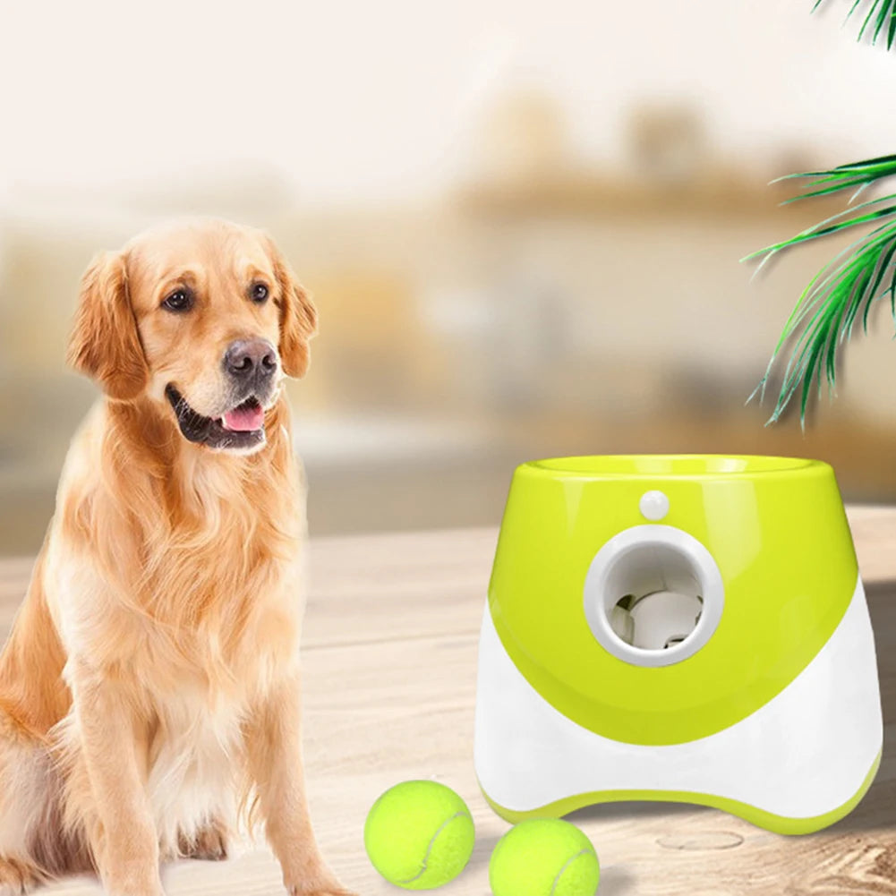 Alloet Automatic Dog Ball Launcher Toy for Interactive Play