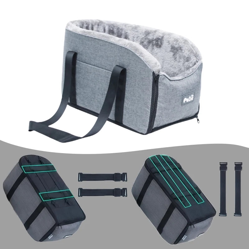 Pet Car Carrier for Cats and Dogs Travel Bag
