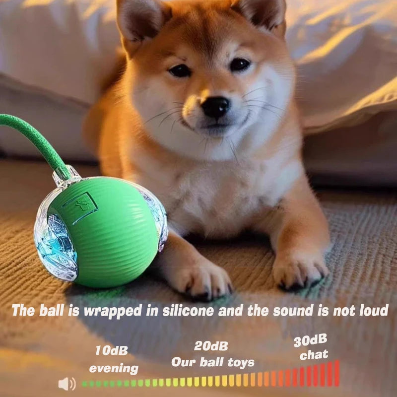 New Dog Interactive Ball Toy Automatic Rolling Ball