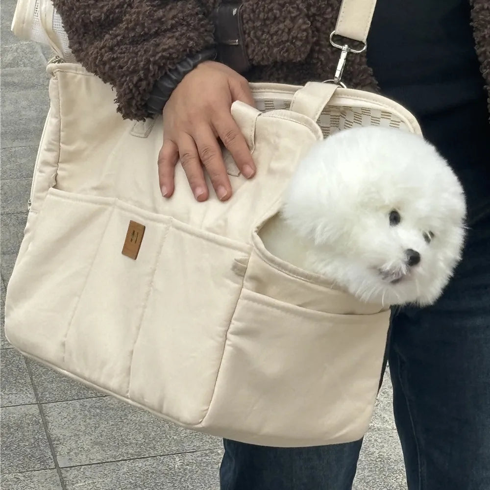 Portable Cat Shoulder Bag Dog Carrier Nonslip Safe Travel
