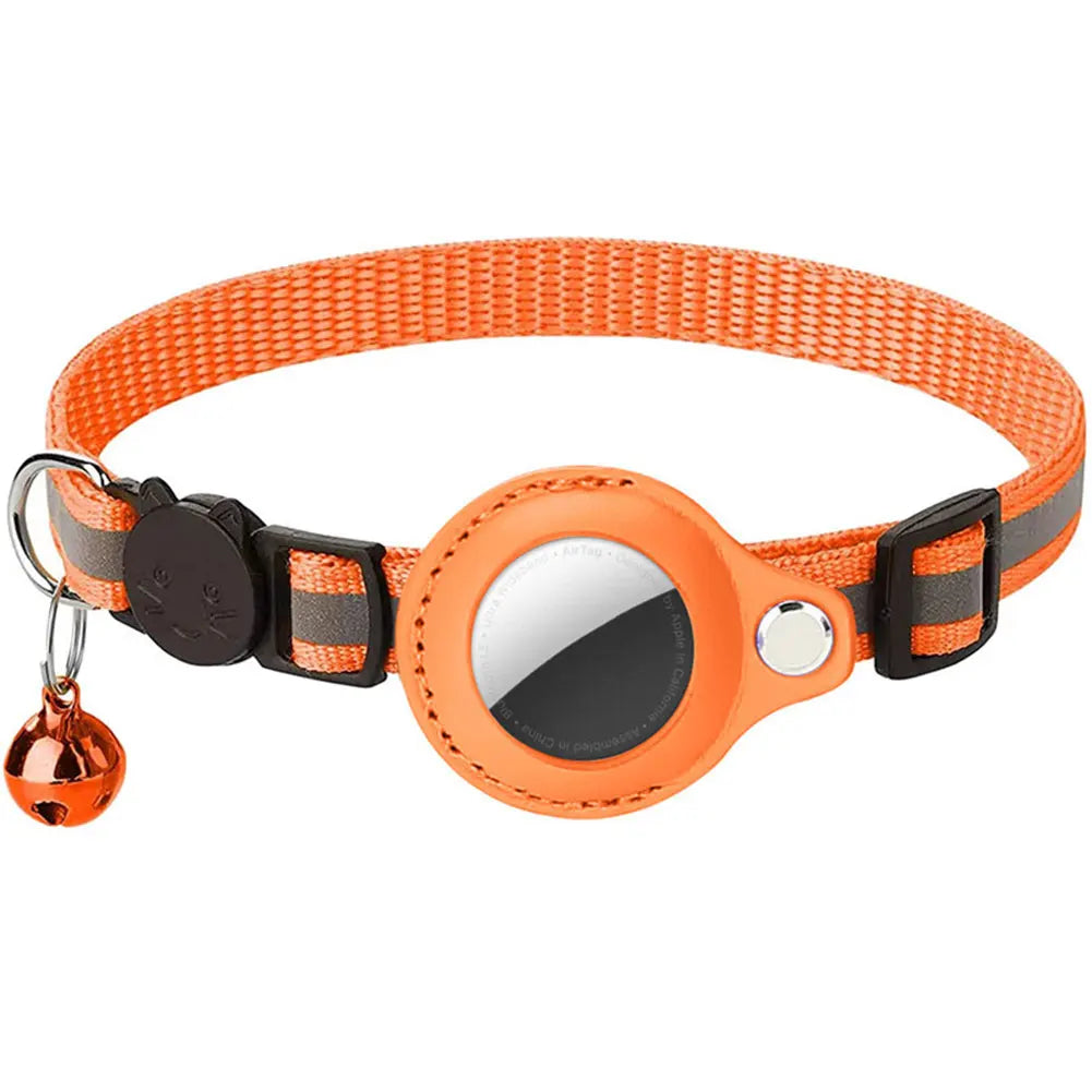 ALLOYSEED AirTag Cat Collar Reflective Safety Buckle Kitten Collar