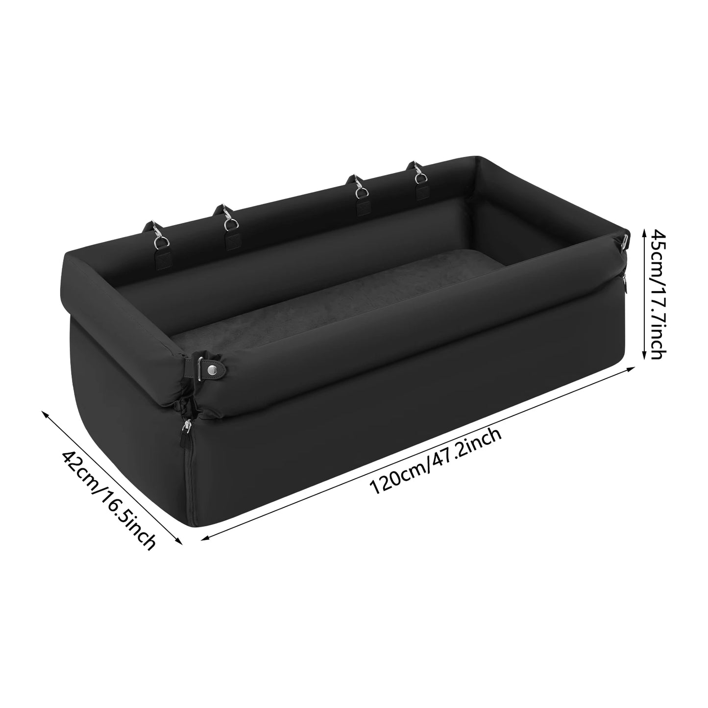 Bymaocar Dog Car Seat Bed For Travel And Home Use