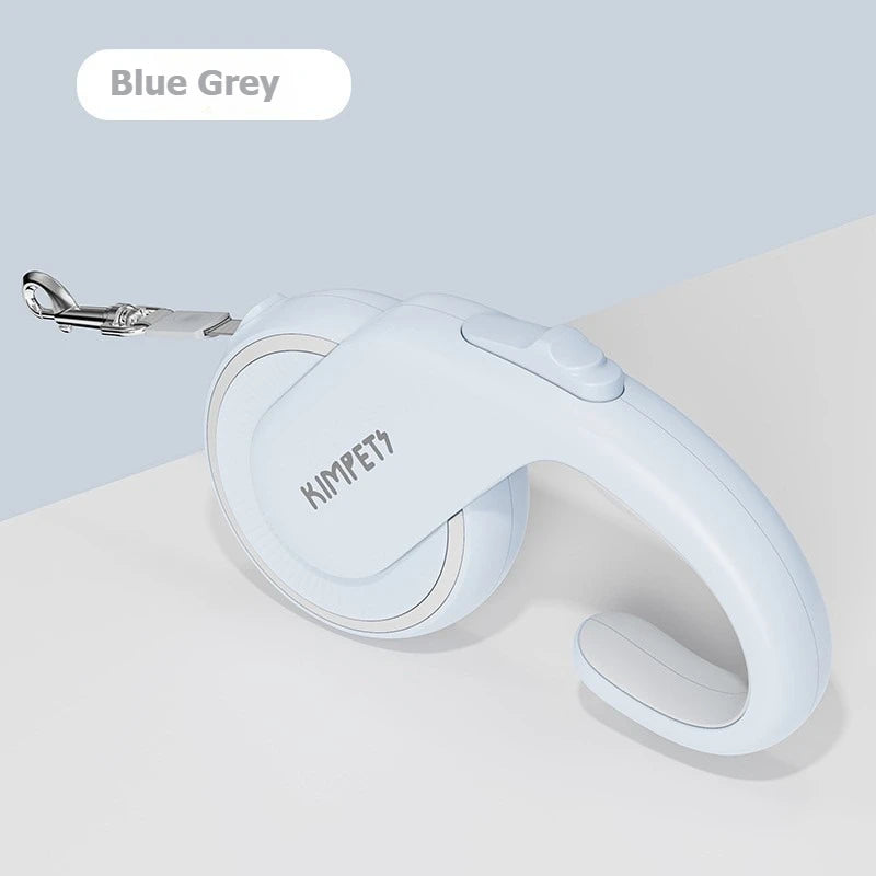 Retractable Dog Leash Hands-Free Design For Walking Outdoors