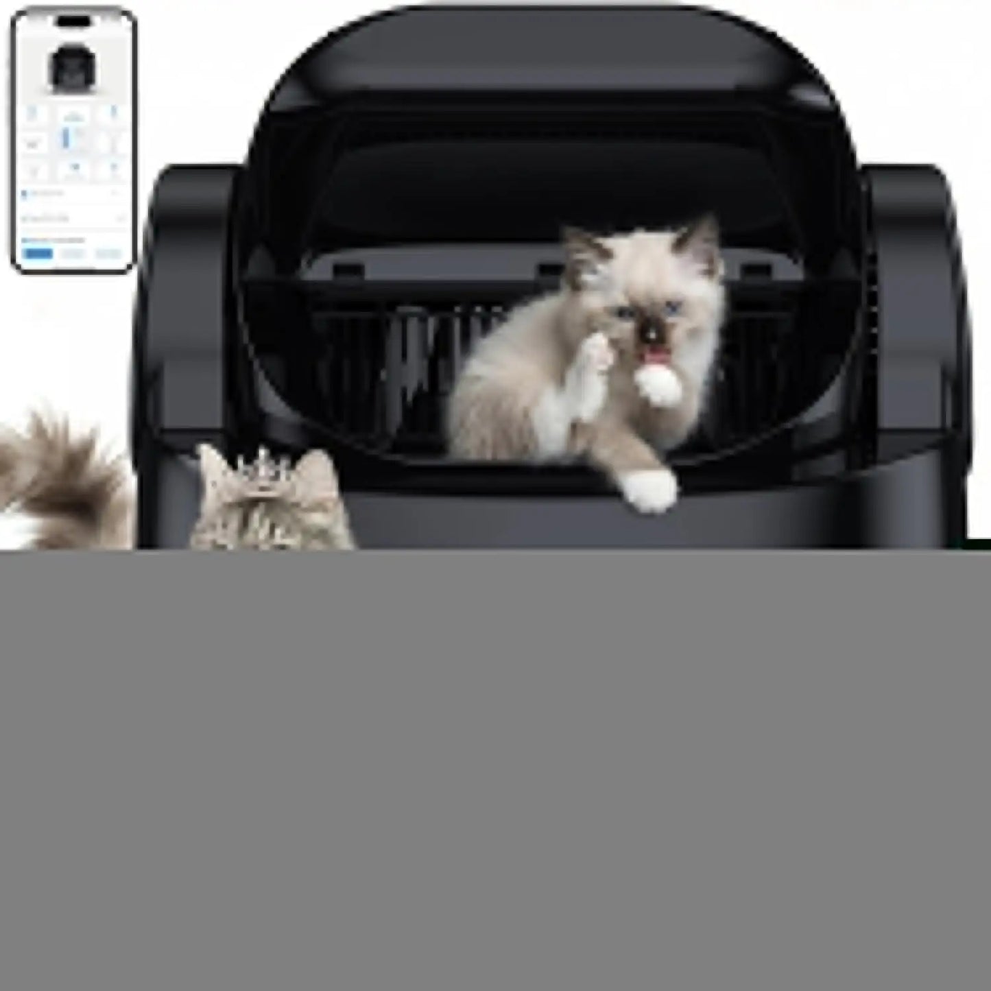 Automatic Self Cleaning Cat Litter Box With Smart App