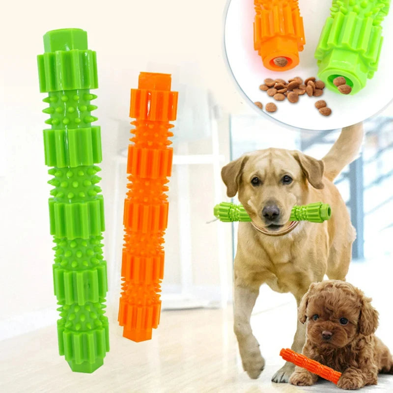 Pawstrip Dog Chew Toy for Aggressive Chewers with Treat Dispensing