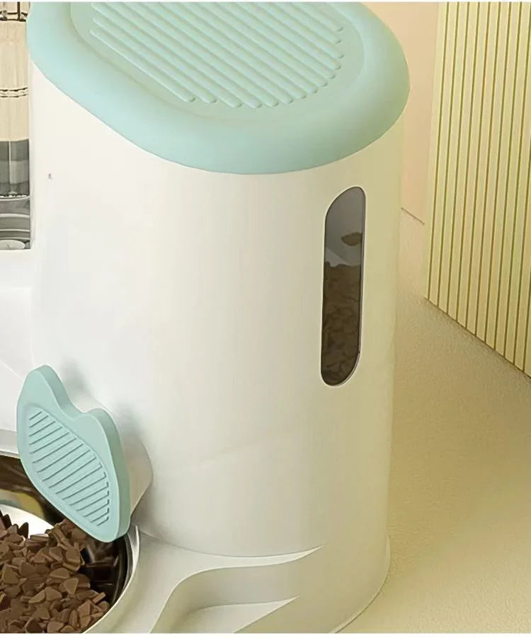 2 In 1 Automatic Pet Water Fountain Food Dispenser