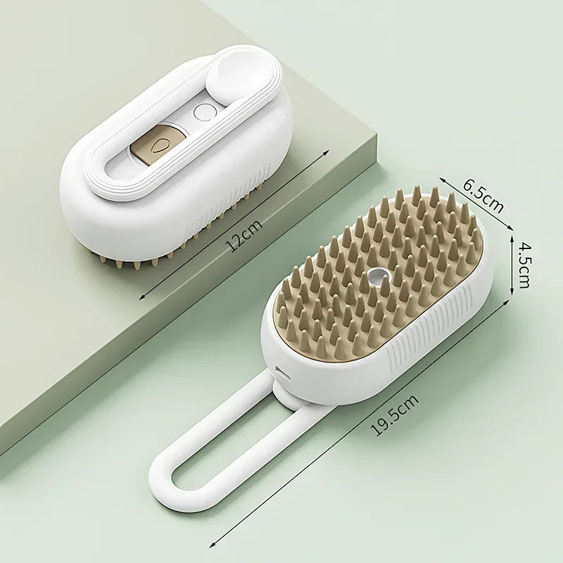 3 In 1 Electric Cat Hair Brush For Professional Grooming