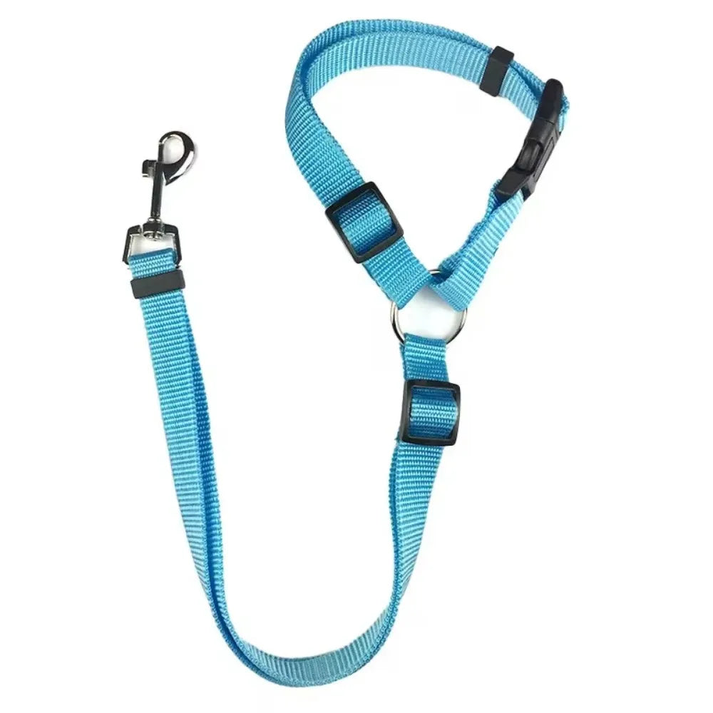 NONECN Two In One PetCare Car Seat Belt Leash Harness