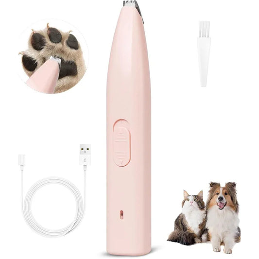Low Noise Rechargeable Pet Shaver for Cats and Dogs