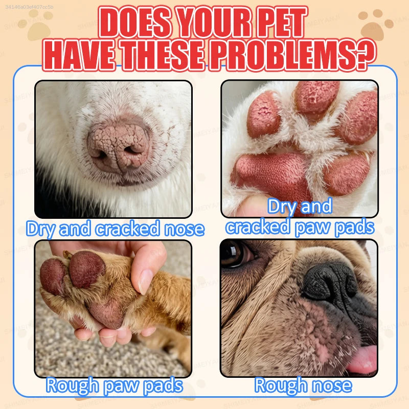 Dog And Cat Paw Nose Balm For Moisturizing And Protection