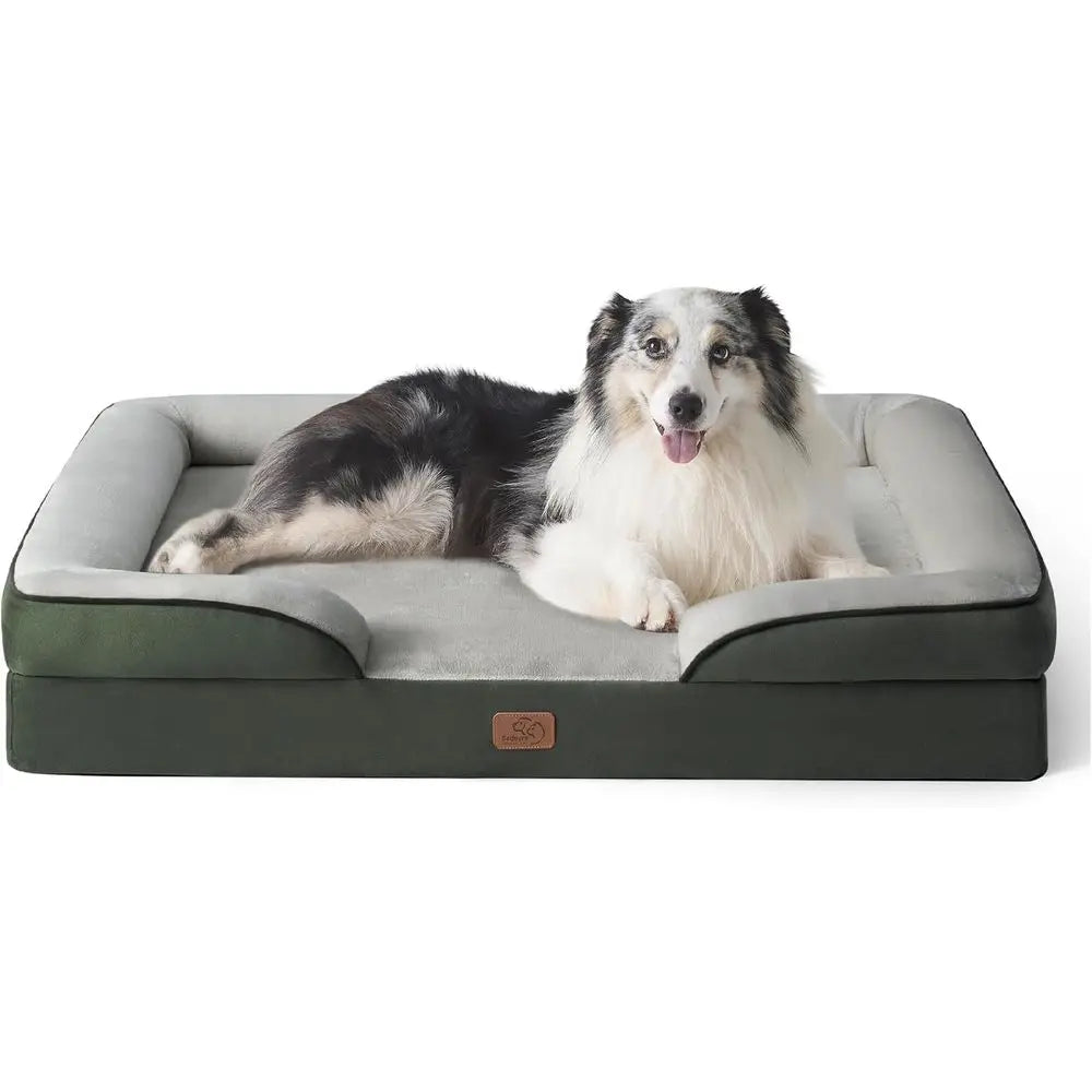 Orthopedic Dog Bed With Waterproof Removable Cover And Easy Clean