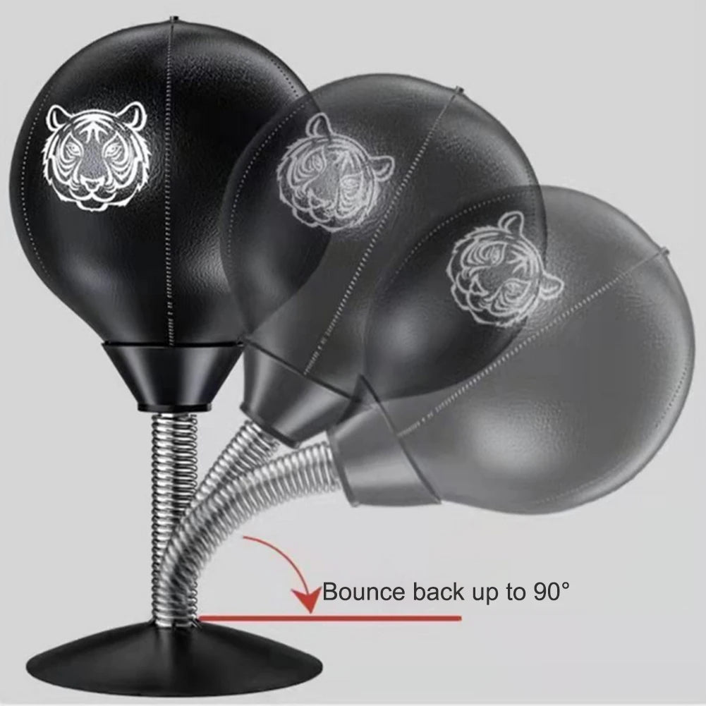 Speed Training Punching Bag With Strong Suction Cups Stress Relief Desktop Boxing Ball Muay Tai MMA Fighting Exercise Punch Ball