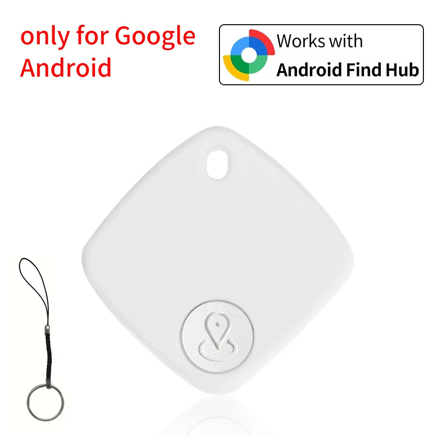 Mini Pet Tracking Device Cat Dog Finder Locator Smart Bluetooth GPS Tracker Anti-Lost Reminder Works with Android iOS Findmy App