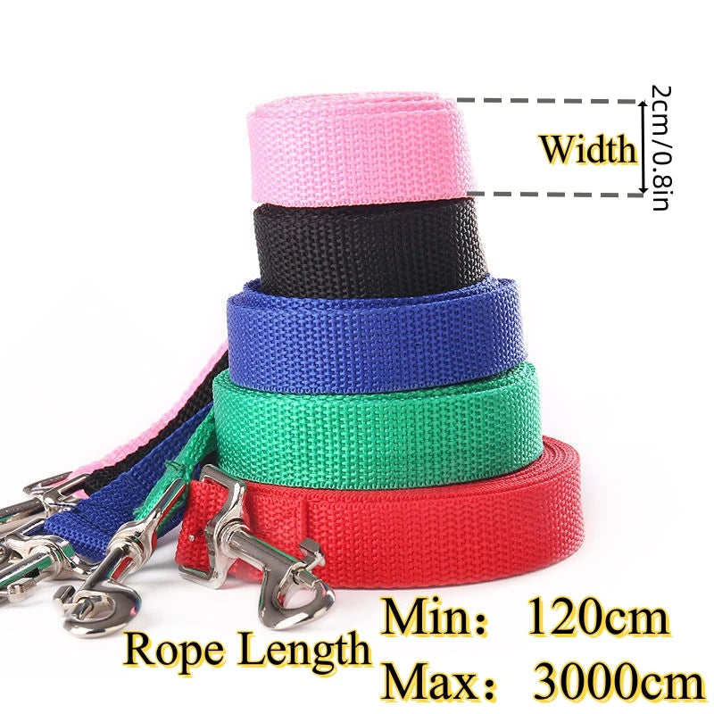 Nylon Dog Leash Training And Outdoor Use For All Dogs