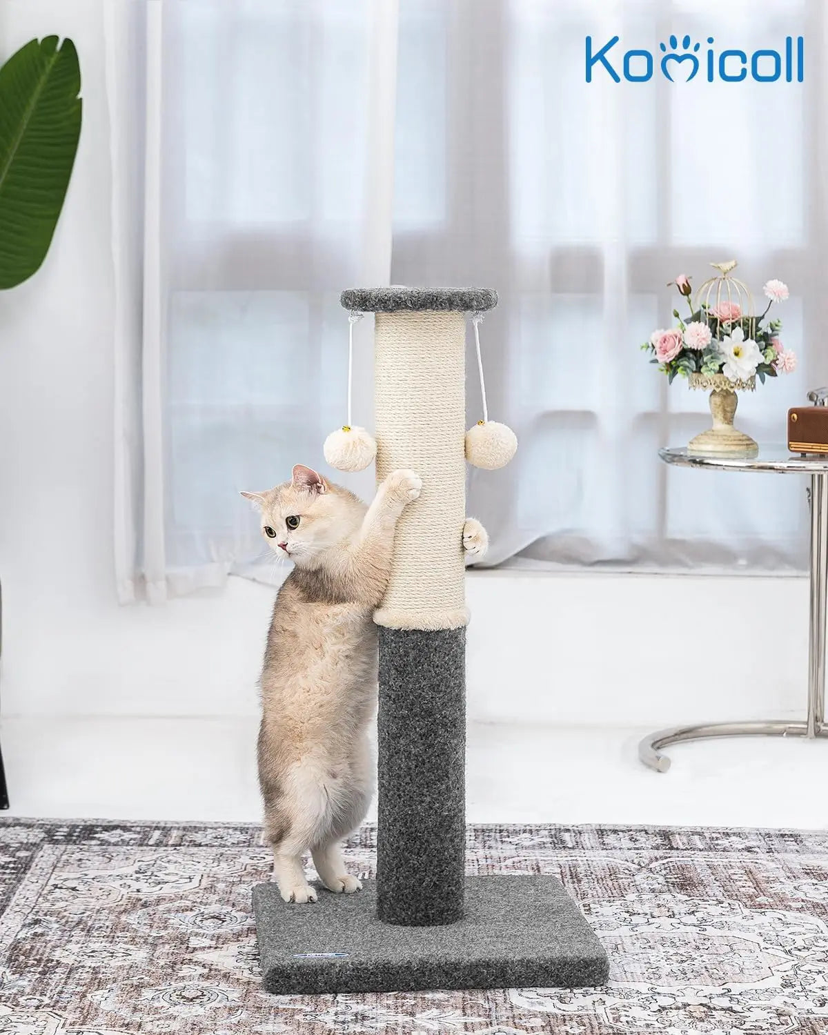 Durable Cat Scratching Post for Indoor Cats Sisal