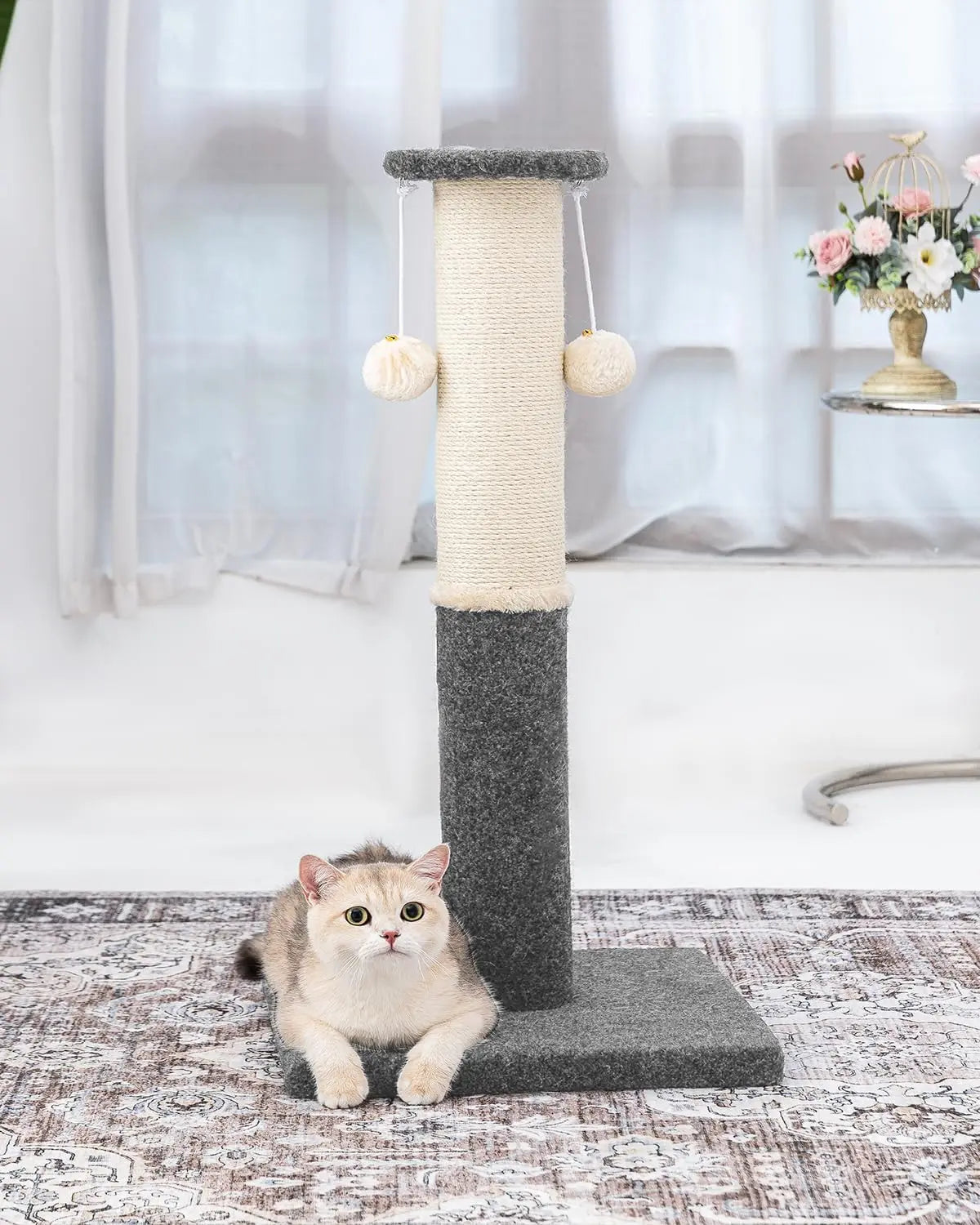 Durable Cat Scratching Post for Indoor Cats Sisal