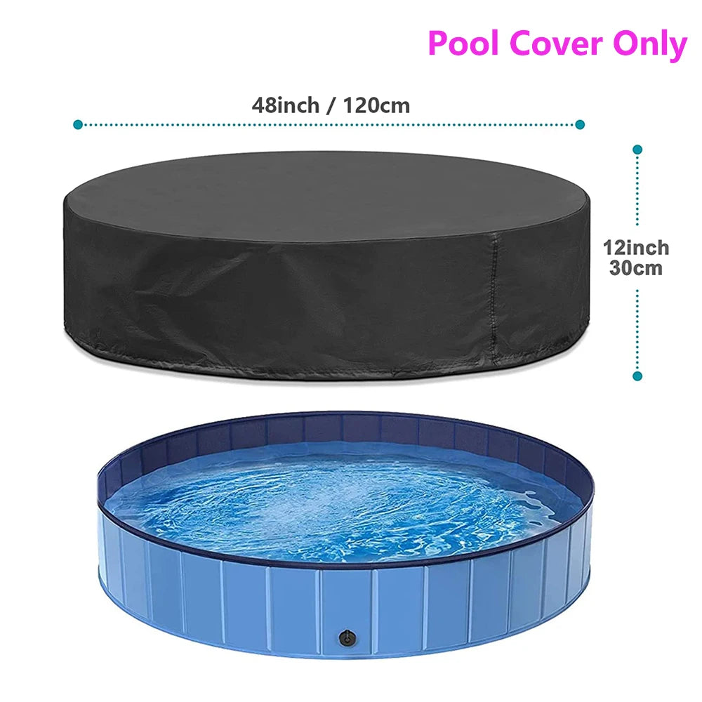 PETRAVEL Foldable Dog Pool Portable Bath Tub
