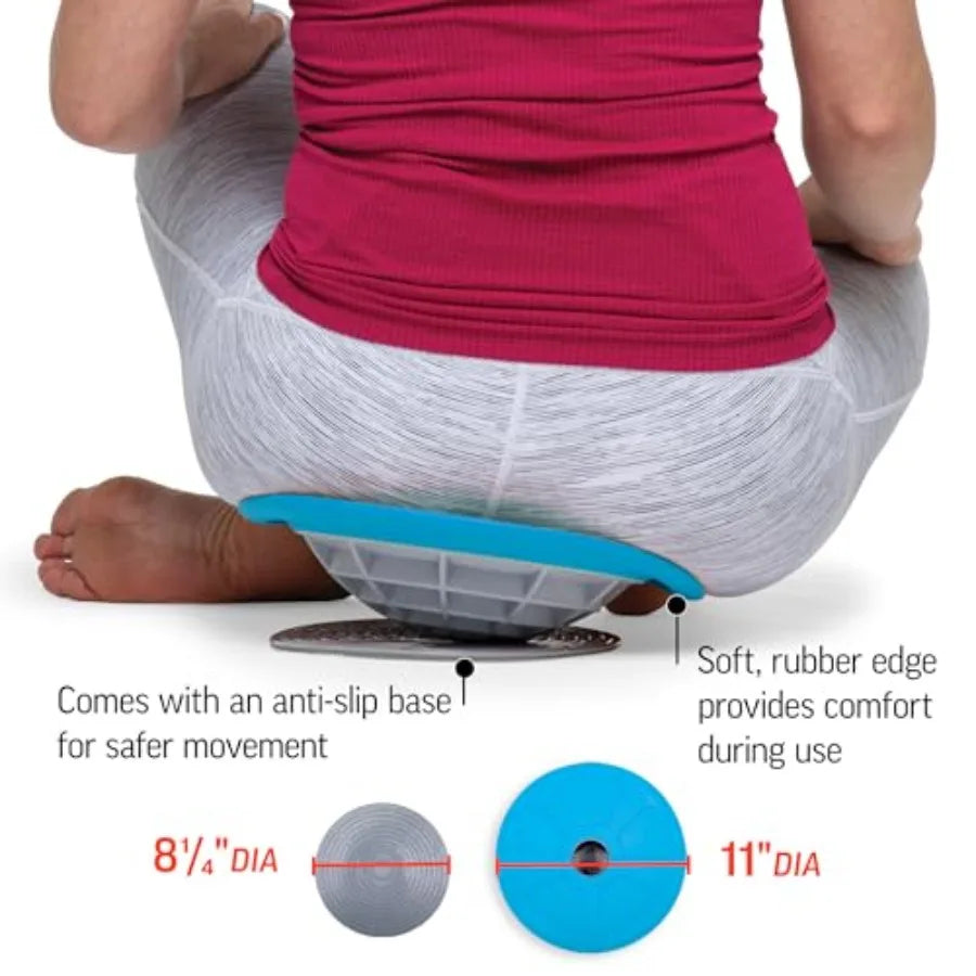 Pelvic Rocker Core Trainer Balance Disc for Core Stability and Pelvic Floor Training Hip Mobility Trainer and Pilates Exercise
