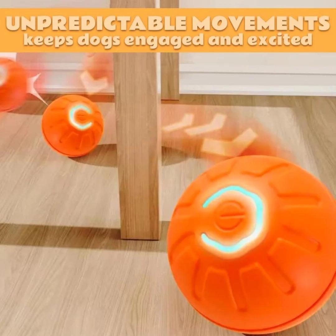 Smart Bouncing Electric Pet Ball for Cats and Dogs