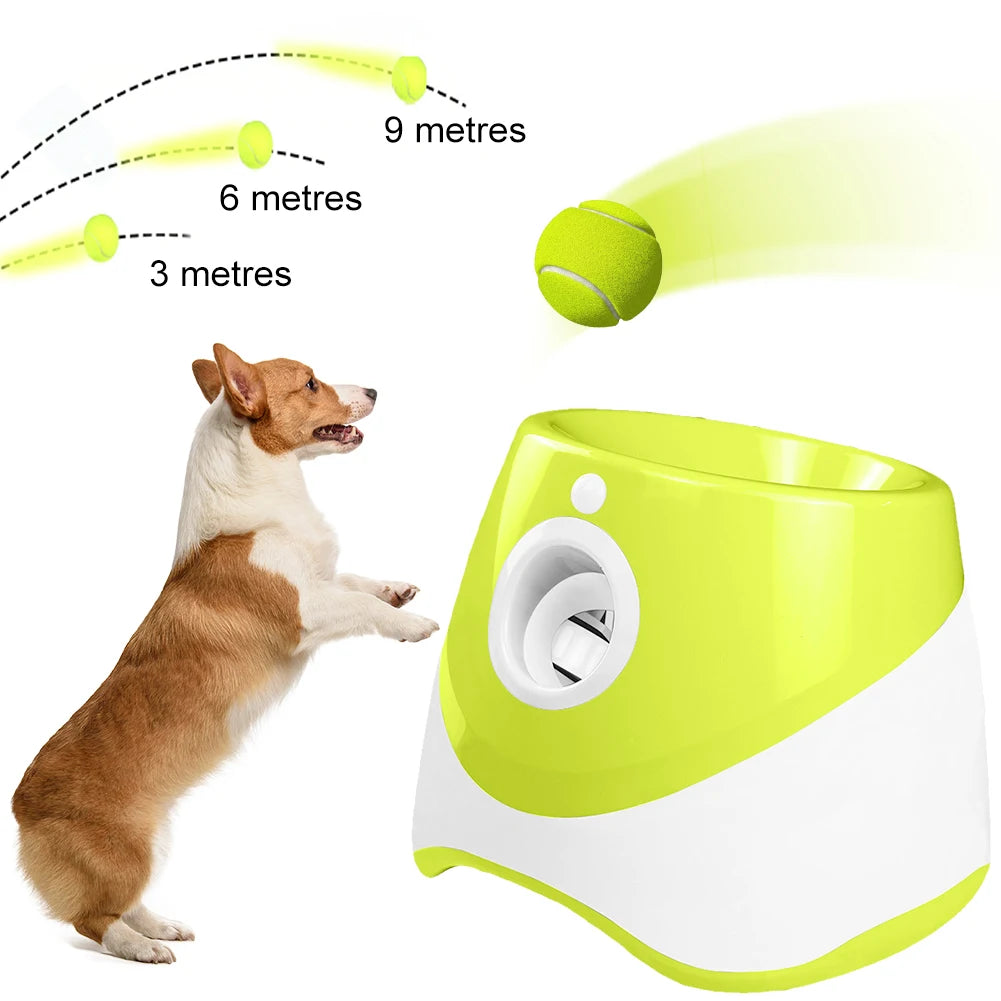 Alloet Automatic Dog Ball Launcher Toy for Interactive Play