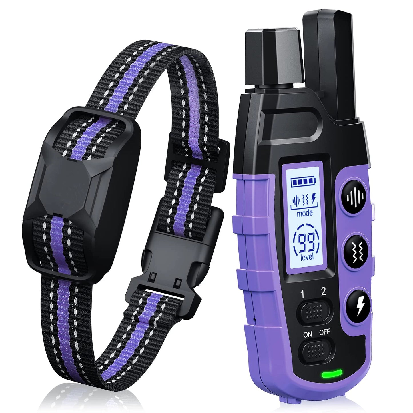 WXRPET 3300Ft Electric Dog Training Collar With Remote Waterproof