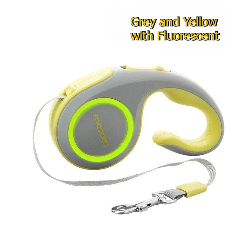 Retractable Dog Leash Hands-Free Design For Walking Outdoors
