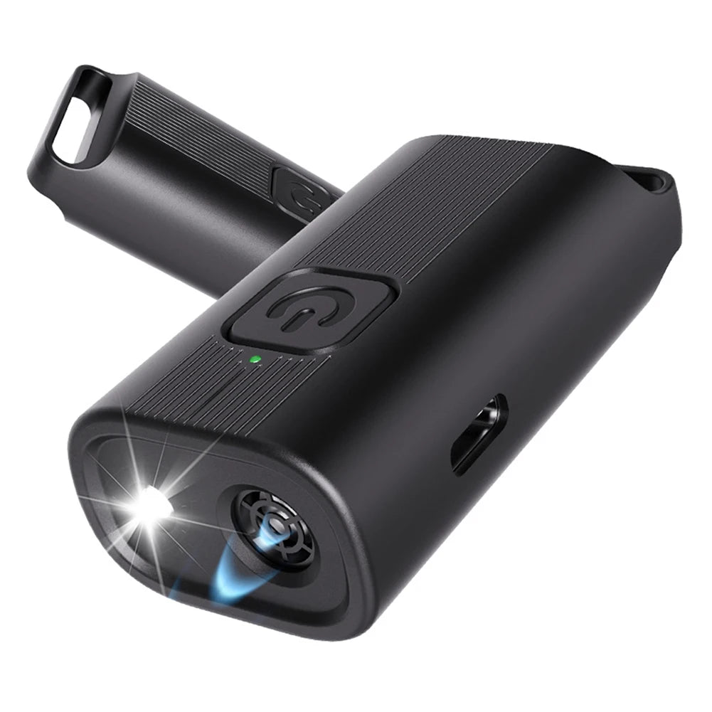 APWIKOGER Ultrasonic Dog Bark Deterrent Long Range Rechargeable LED Flashlight
