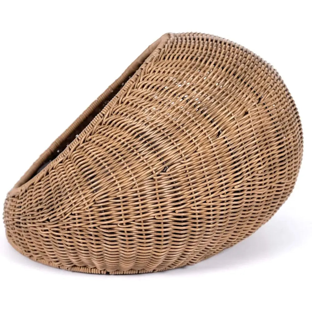 Wicker Cat Bed Dome Hideaway For Indoor Cats And Pets